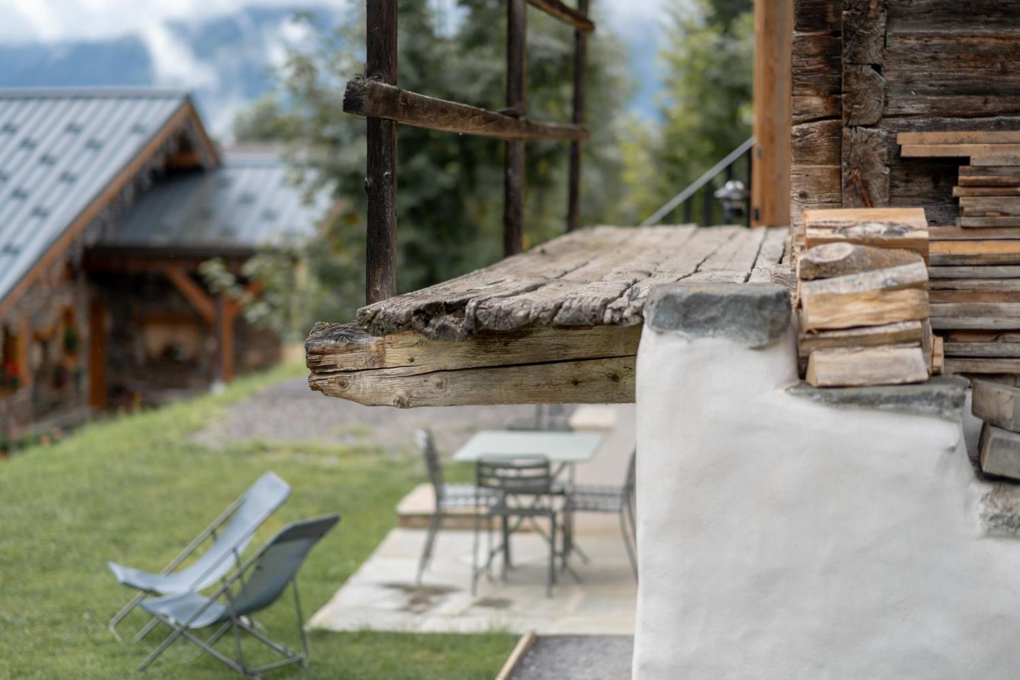 La Ferme D'Hauteluce - Chalets Bagian luar foto