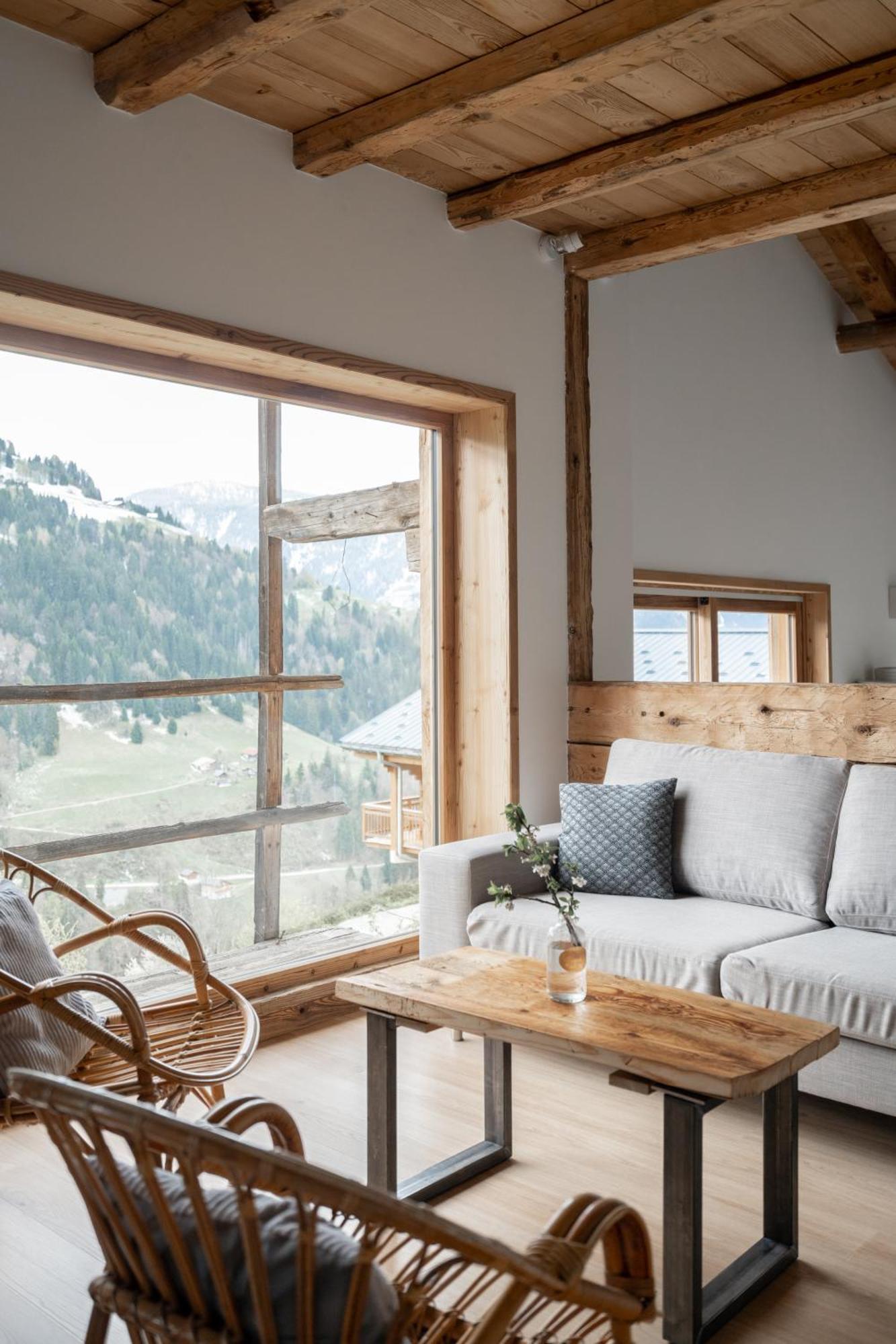 La Ferme D'Hauteluce - Chalets Bagian luar foto